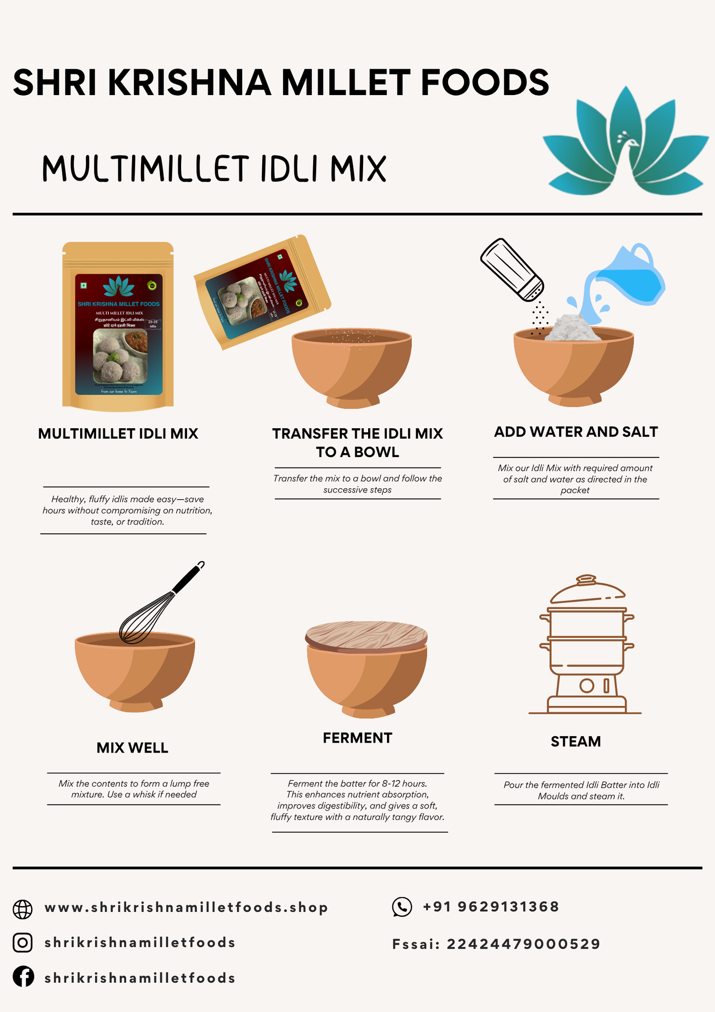 Multi Millet Idli Mix