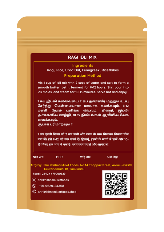 Ragi Idli Mix