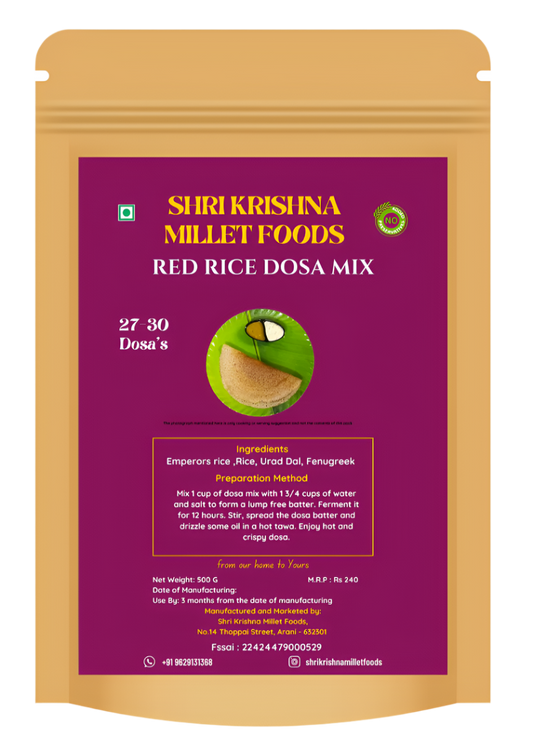 Red Rice Dosa Mix