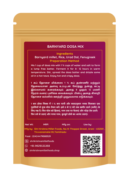 Barnyard Dosa Mix