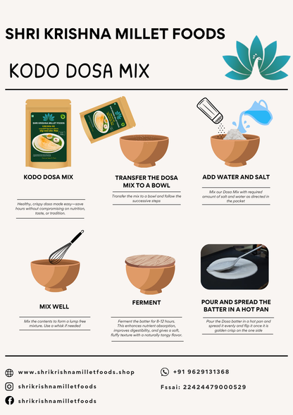Kodo Millet Dosa Mix