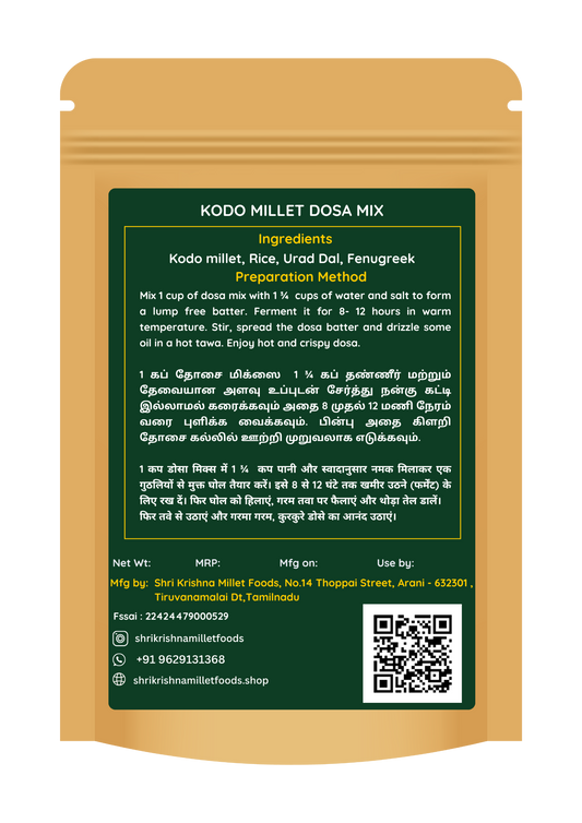 Kodo Millet Dosa Mix