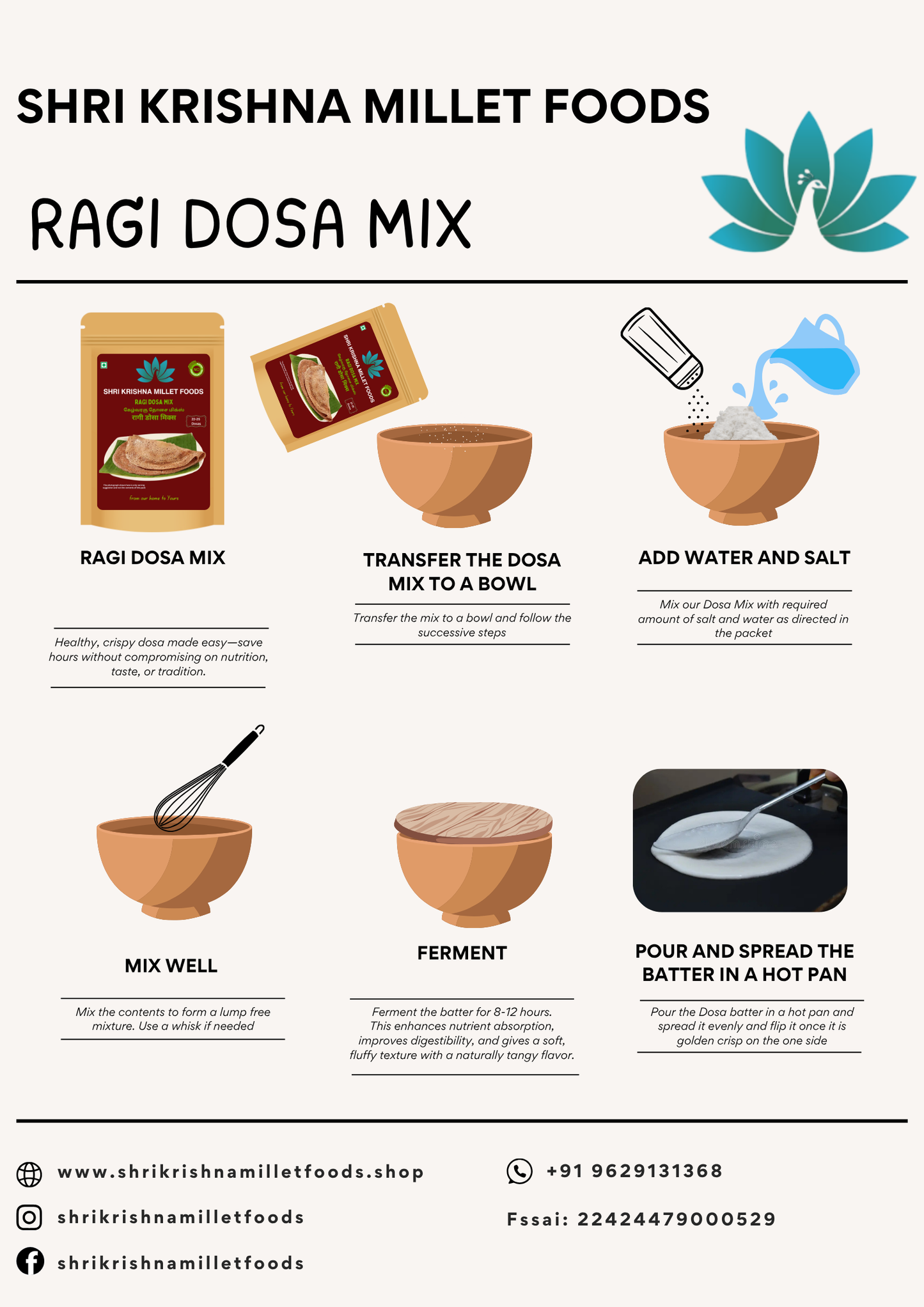 Ragi Dosa Mix