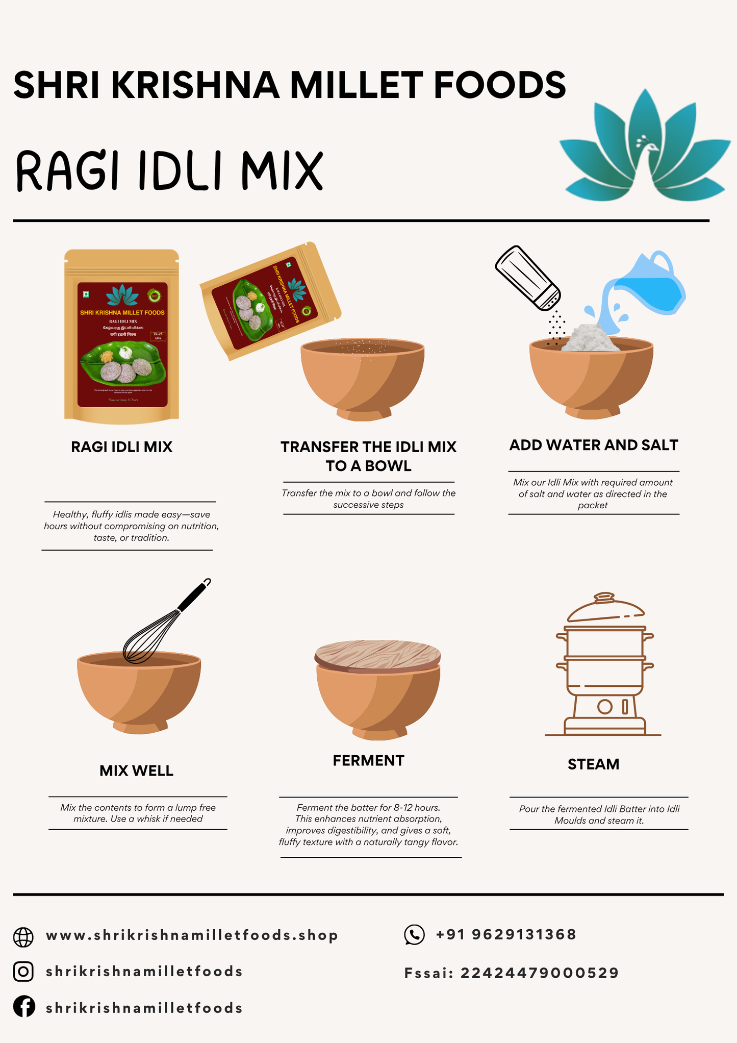 Ragi Idli Mix