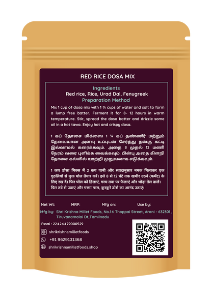 Red Rice Dosa Mix